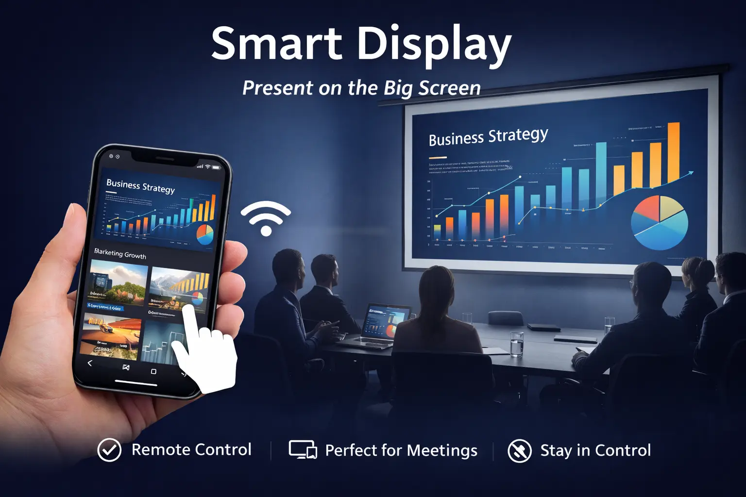 Smart Display Presentation Mockup
